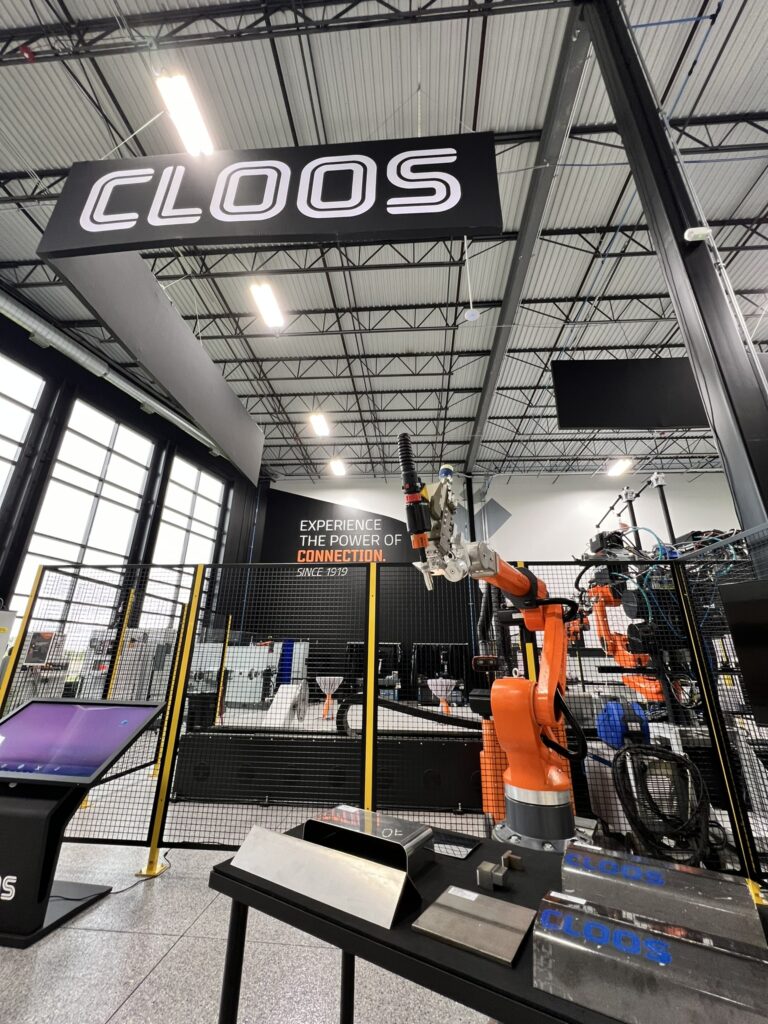 CLOOS welding automation event or facility photograph