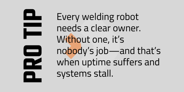 CLOOS robotic welding pro tip 2 for optimizing welding performance