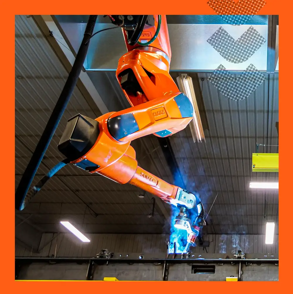 CLOOS robotic welding featured project and automation application
