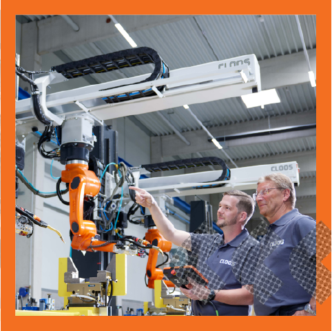 CLOOS robotic welding solution for industrial manufacturing