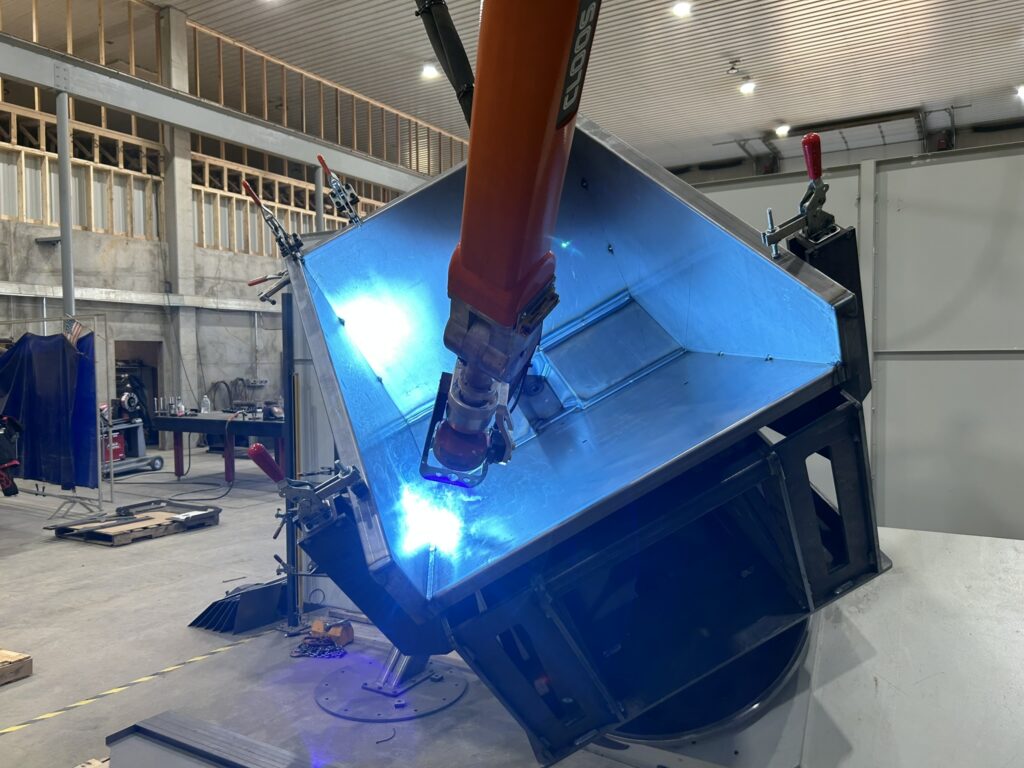 CLOOS robotic welding automation event or customer facility photograph