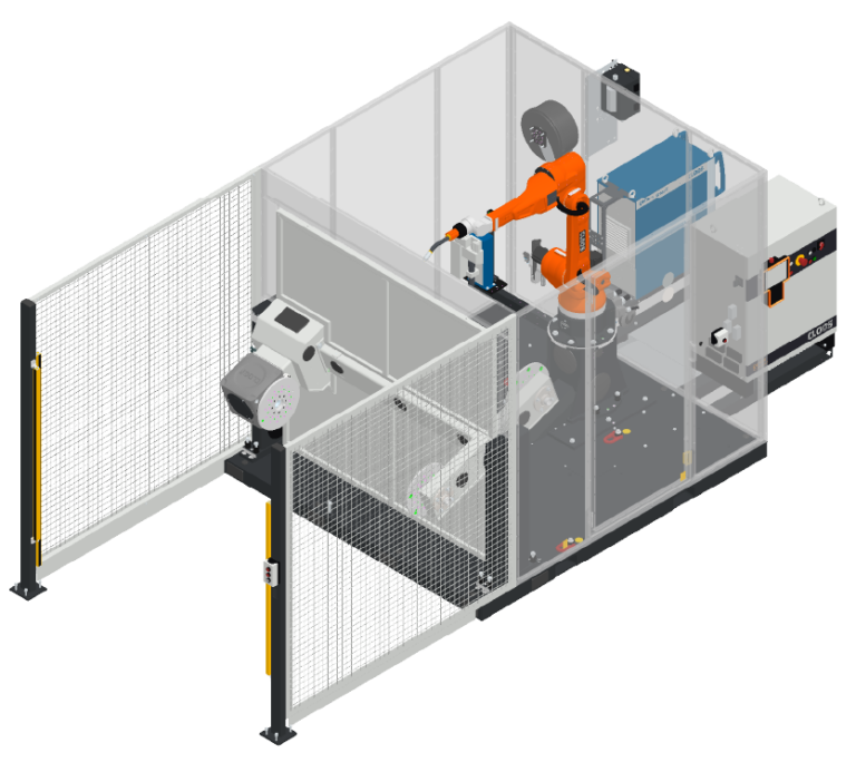 CLOOS HS-550 for mid-size robotic welding applications